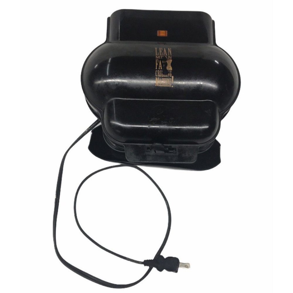 George Foreman Lean Mean Fat Reducing Grilling Machine Two Patty Size Small GR10